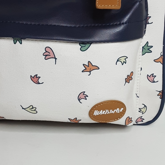 Heartstopper Truham Leaves Canvas Backpack NWT - Picture 8 of 12